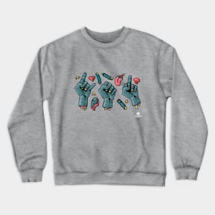 Zombie Bits Crewneck Sweatshirt